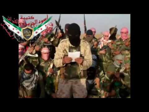 بيان ضم سرية الحمزة وسرية أبى عبيدة وسرية عمار بن ياسر لكتيبة أسود الجزيرة والفرات التابعة للواء جعفر الطيار