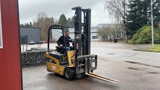 Chariot élévateur à trois roues Caterpillar EP20NT à vendre - Image 4 | Machineryline BJ Chariot élévateur à trois roues Caterpillar EP20NT | Image 4 - Machineryline