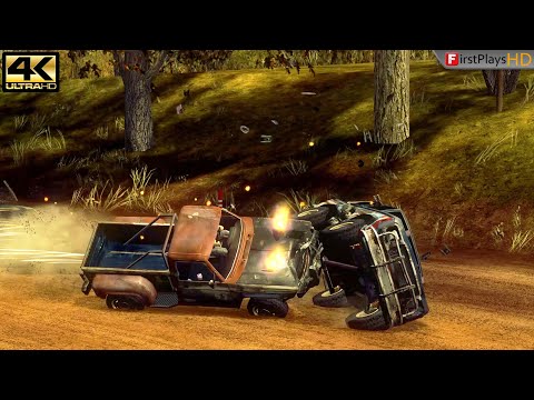 FlatOut 2 (2006) - PC Gameplay 4k 2160p / Win 10