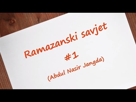 Ramazanski savjet #1 (Izbjegavajte loš govor)┇ UmmetmediA