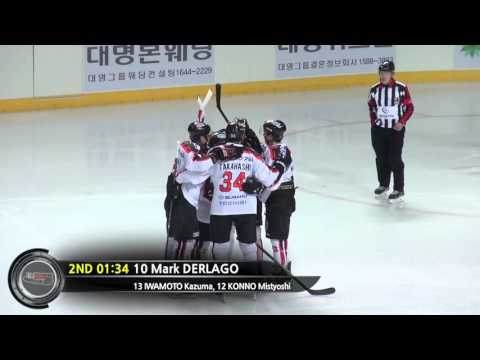 GOAL | Mark DERLAGO | 2016. 2. 21 | Daemyung Sangmu - Nikko Icebucks
