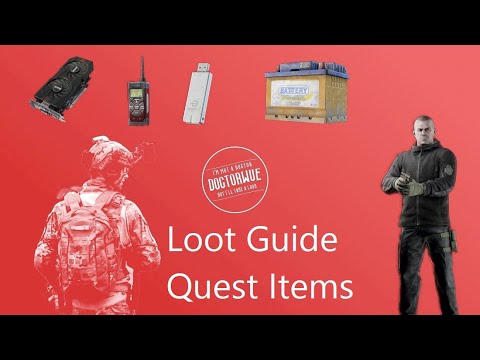 Escape From Tarkov /🗄️ Späteinsteiger Tutorial🗄️  / Loot Guide Quest Items German / Deutsch / 12.0