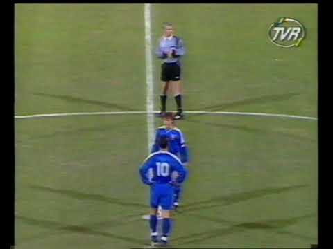 1996 UEFA Euro (Qualifier) - Romania vs Slovakia. Full Match (part 1 of 4).