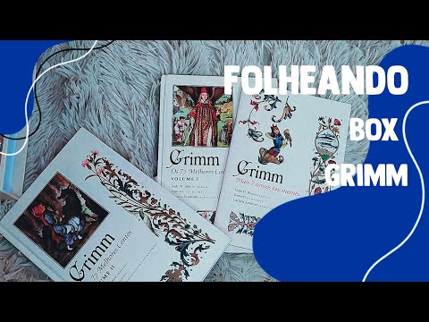 Folheando Box Grimm - Editora Nova Fronteira | Uma Odissia Literria