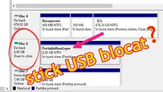 Deblocarea stick-ului USB nerecunoscut &quot;PortableBaseLayer&quot;