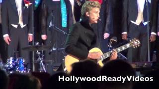 Cody Simpson Sings Jingle Bells at the LA Live Tree Lighting Ceremony!