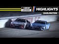 Denny Hamlin drops from lead after potential wheel issue