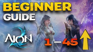 AION 2 Beginner Guide - Fast &amp; Easy Leveling!