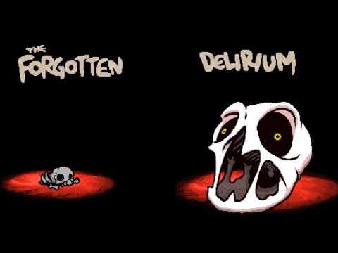 Binding of Isaac Afterbirth+ - The Forgotten vs. Delirium