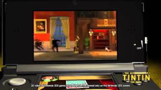 The Adventures of Tintin: The Game 3DS Gameplay Tr