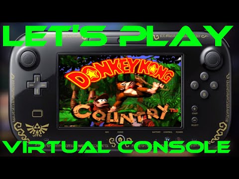 donkey kong country wii u virtual console