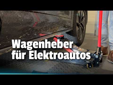 Wagenheber für Elektroautos und tiefergelegte Autos