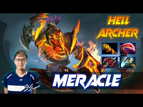 Meracle Clinkz HELL ARCHER - Dota 2 Pro Gameplay [Watch & Learn]