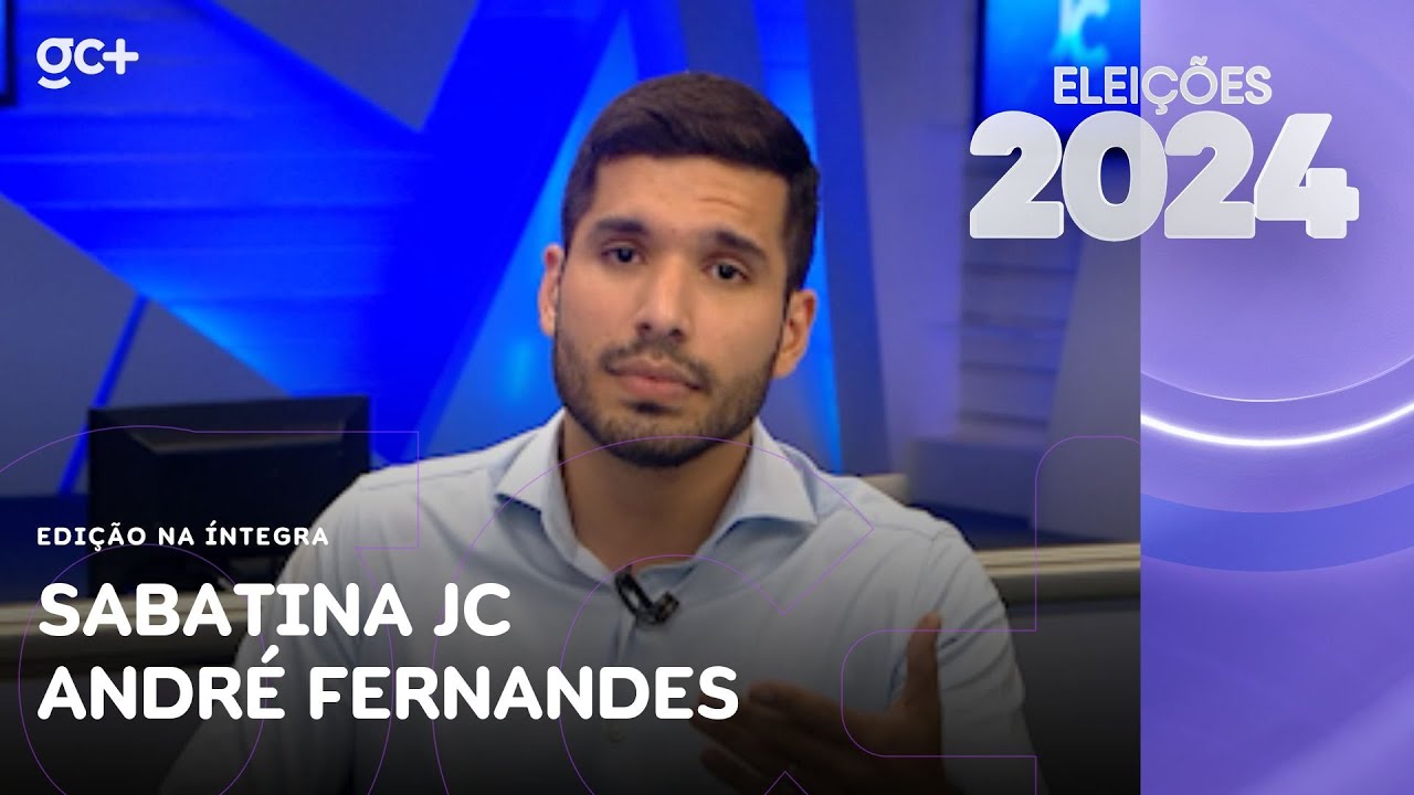 Eleições 2024: entrevista com André Fernandes, candidato a prefeito de Fortaleza | Jornal da Cidade