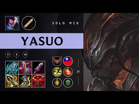 Yasuo Mid vs Galio - TW Grandmaster Patch 25.23