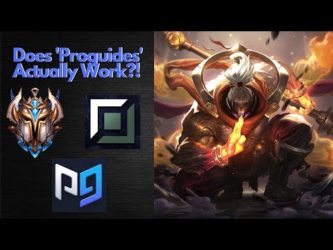 Does 'Proguides' Actually Work?!? --One on One with a Challenger Coach-- League of Legends