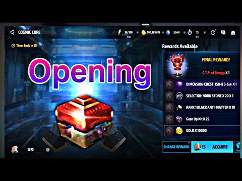 Opening CTP Chest!! & Cosmic Core Event CTP - Marvel Future Fight