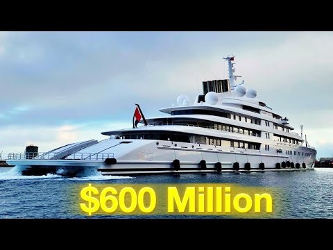 Inside The Longest Yacht $600 Million Super Yacht Azzam