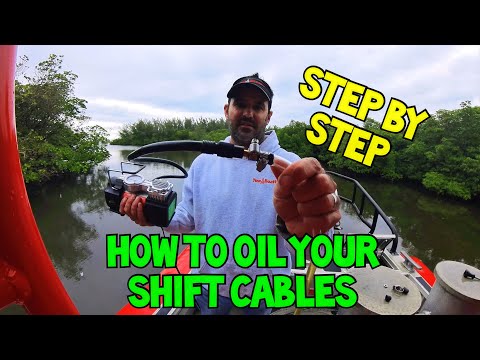 How To: Oil Your Boat's Shift Cables To Greatly Improve Their Life, and Slow Wear & Moisture #howto