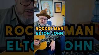 EASY ELTON JOHN Acoustic Guitar Lesson: Rocket Man in 3 Minutes