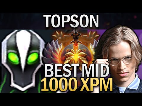 Rubick Dota 2 Gameplay Topson with 17 Kills - 1058 XPM