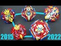 Xcalibur Legacy Battle ALL XCALIBUR GENERATIONS VS Xiphoid Xcalibur Battle Beyblade Burst