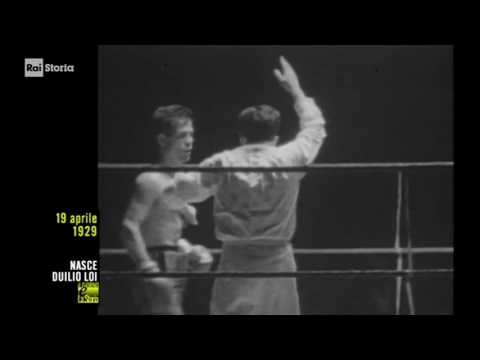 §.1/- (anniversari-nascita 1929) 19 aprile, Trieste: Duilio Loi, pugile italiano