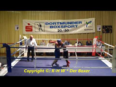 Boxsport * Dortmunder BS 20/50 * Mert Caliskan (BuS Dinslaken) vs Kim Vogt (BSV 20 Mengede)