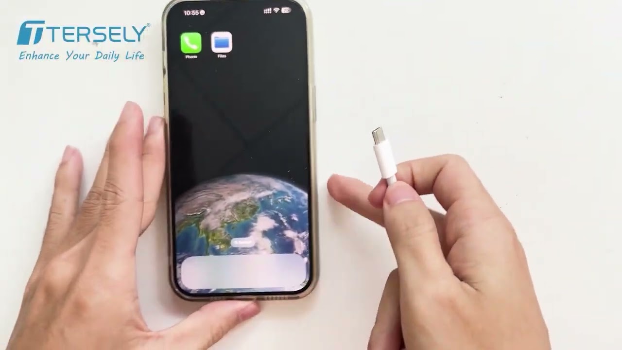 Installation Guide to use T Tersely USB-C Card Reader in iPhone / iPad