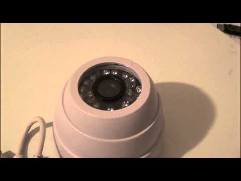 Prezentare camere video de supraveghere interior IR DOM 01