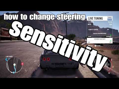 HOW TO CHANGE STEERING SENSITIVITY - NFS PAYBACK