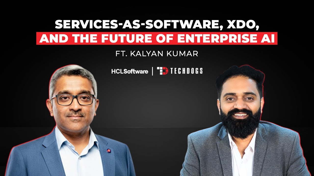 TechDogs-"Kalyan Kumar, Chief Product Officer At HCLSoftware On XDO Blueprint For The Enterprise AI Revolution"