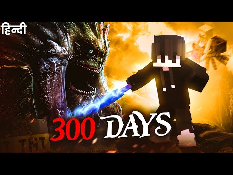 StealBerg - I Survive 300 Days in DRAGON vs VIKINGS in Minecraft (हिंदी)