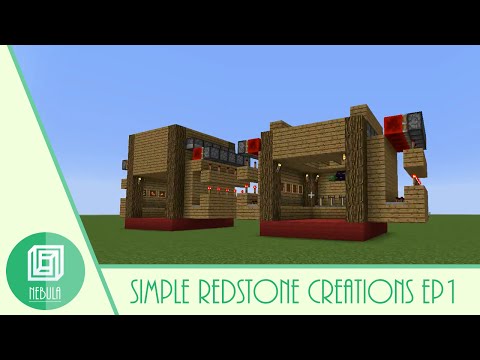 Minecraft: Simple Redstone Creations + Tutorial : Episode 1: Automatic Brewing Station...