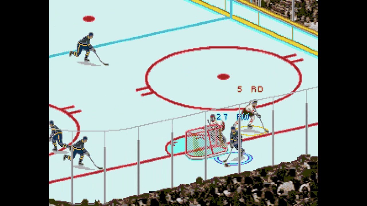 Brett Hull Hockey '95 (Sega Genesis Version) - Exhibition Mode Longplay