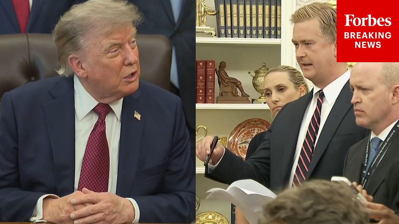 Video | BREAKING NEWS: Trump Takes Questions About Iran War, Talks From Reporters In The Oval Office