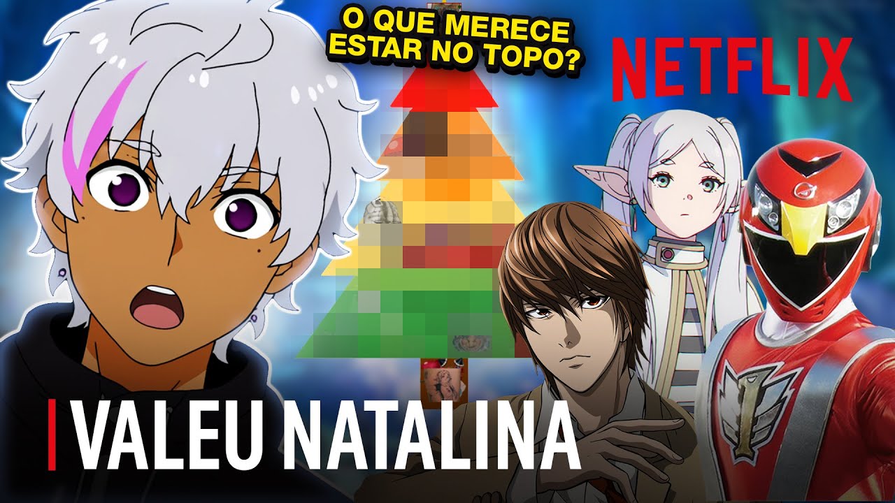 NTX montando a árvore de natal dos Animes | React | Netflix Brasil