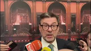 GIORGETTI: "ACCORDO CON SALVINI? IN REALTÀ ABBIAMO RIDOTTO DI 2MESI L'AUMENTO DELL'ETÀ PENSIONABILE"