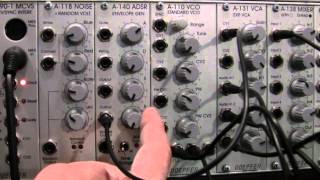 Video thumbnail for Doepfer A140 ADSR Envelope Generator Part Three-VCO Patch by Raul's World of Synths