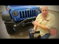 Rock Hard 4x4 Aluminum Patriot Series Full Width Front Bumper w/ Lowered Winch Plate - JK