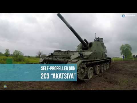 Self-propelled gun 2C3 "Akatsiya" and 2C1 "Gvozdika"