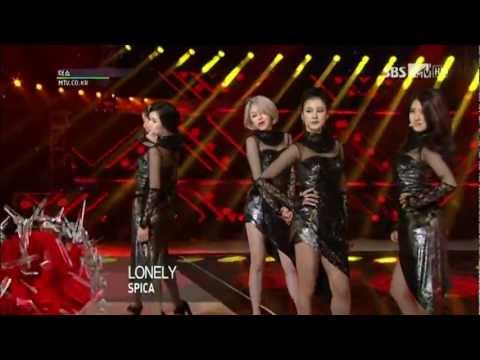 121221 SBSMTV 더쇼 스피카(SPICA) - LONELY