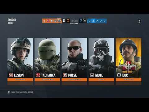 ONE OF THE BEST ANGLES ON BORDER! R6 GAMEPLAY.