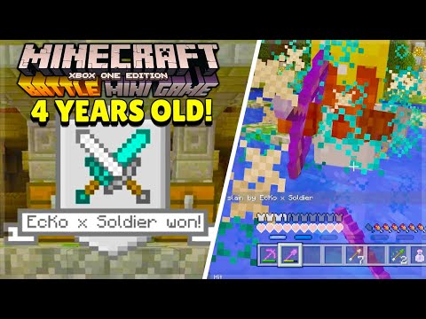 Minecraft Battle Mini Game Turned 4 Years OLD Do People Still Play?