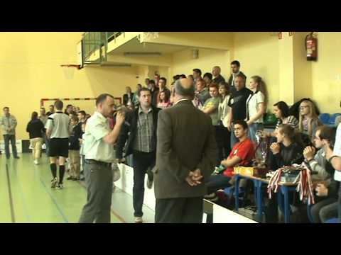 Dekoracja. Energa Olimpia Osowa Gdańsk - Absolwent Siedlec