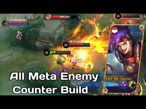 Best Core build XBorg Damage mobile legends