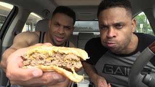 Eating McDonalds Double Quarter Pounder® with Cheese Fiasco @Hodgetwins