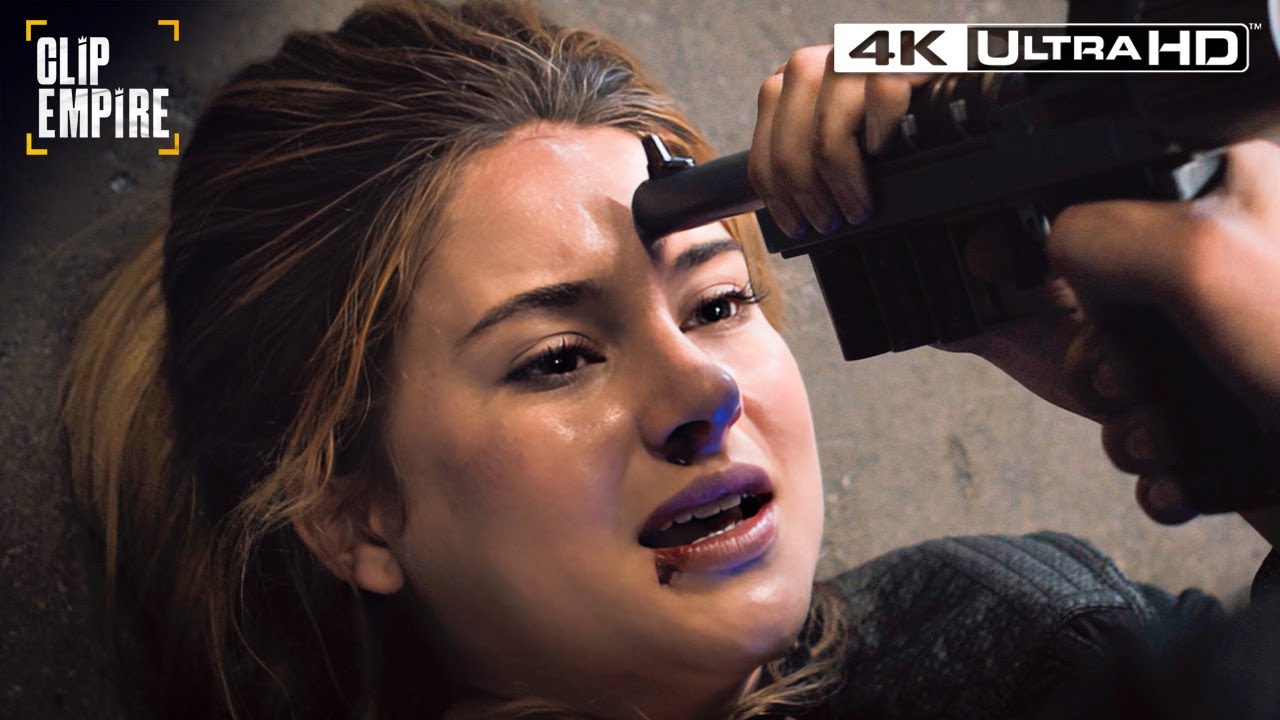 Tris Saves Four from the Simulation (Full Scene) | Divergent