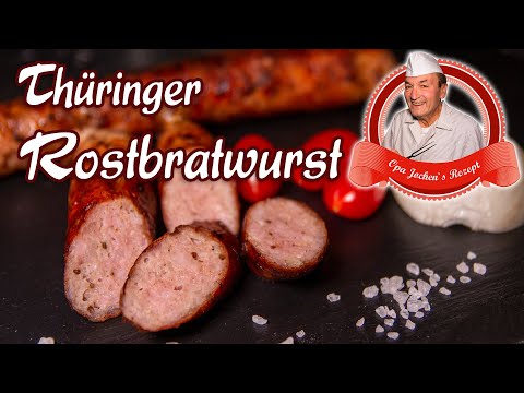 Thüringer Rostbratwurst ohne Kutter selber machen - Opa Jochens Rezept