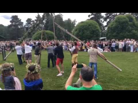 Midsommar i Nås, Dalarna 2016